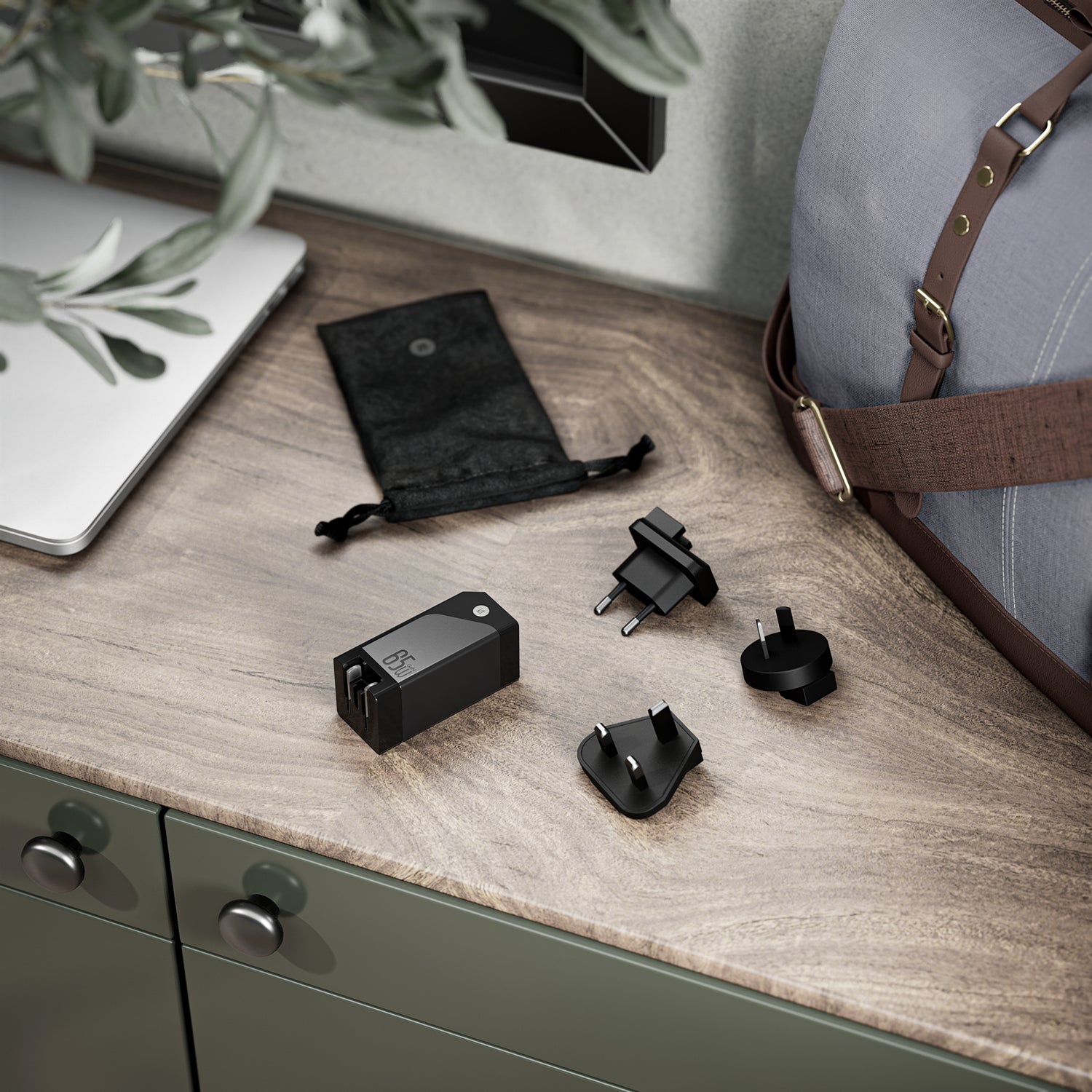 Universal 65W Dual Port Charger