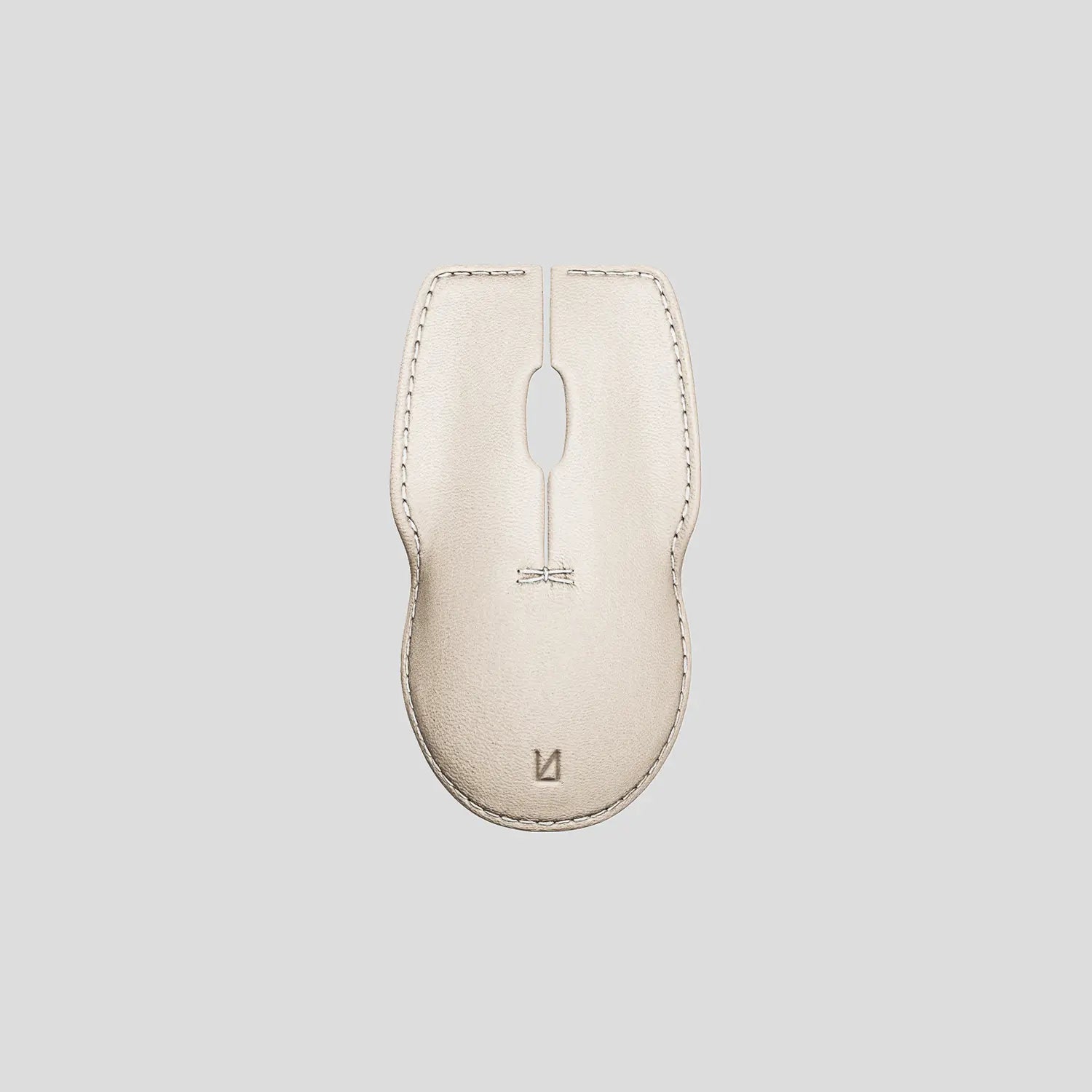 Computer Mouse Accessories | Cream Leather Top