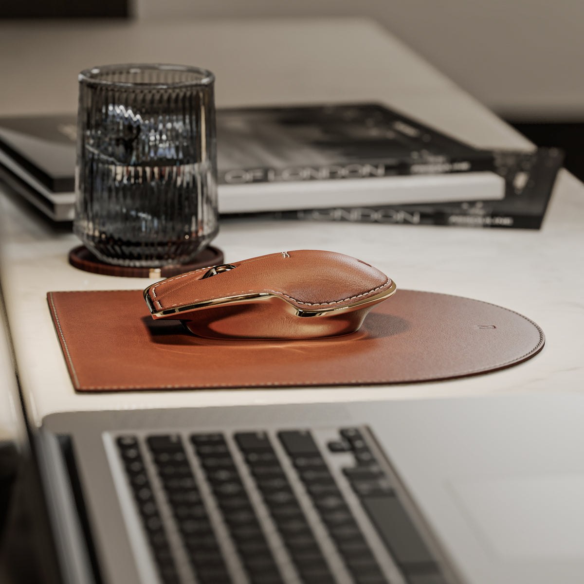 Pointer Instrument Computer Wireless Computer Mouse - Pointer Instrument | Classic Brown