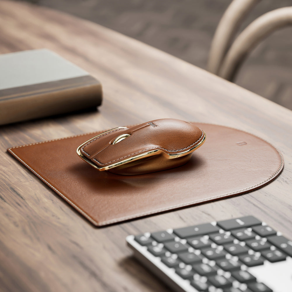 Micro Pointer Instruments Wireless Computer Mouse - Pointer Instrument | Classic Brown
